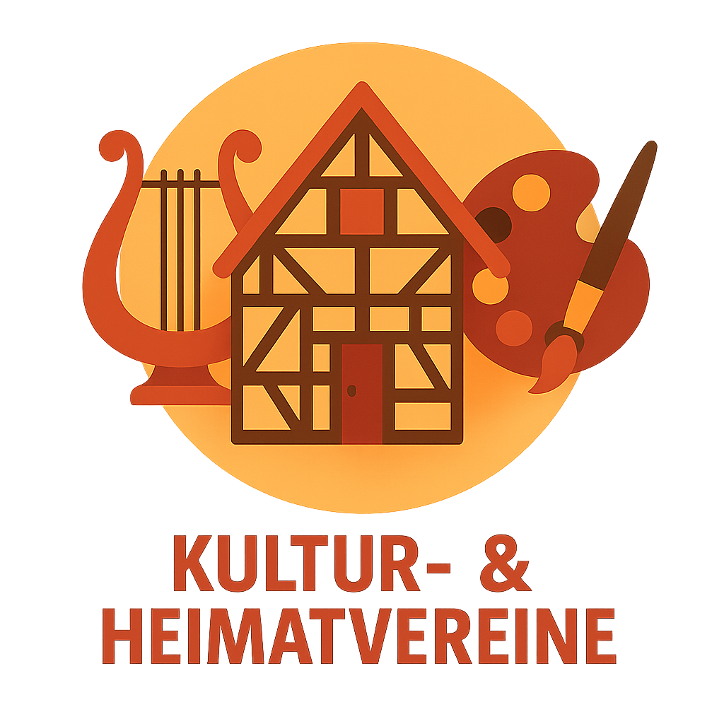 Illustration: Kultur- und Heimatvereine mit Musik und Brauchtum