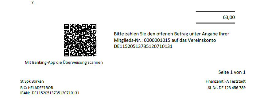QR-Code-Funktion in SPG-Verein 4