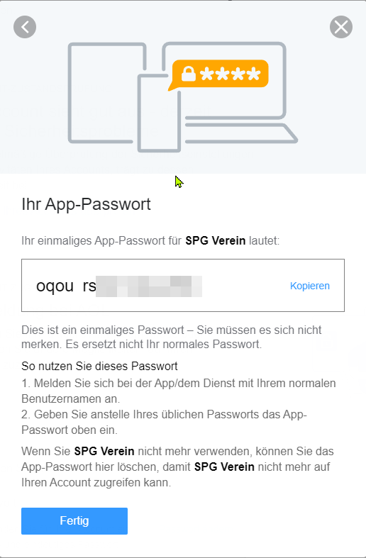AOL: App-Passwort erstellen