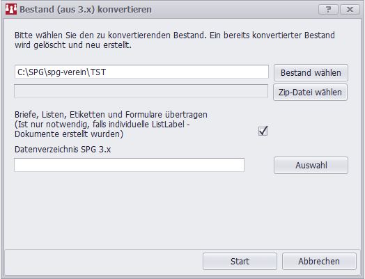 List&Labels-Vorlagen bei der Mandanten-Konvertierung übertragen